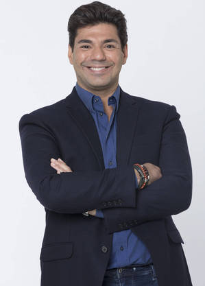 Felipe Bronze, apresentador do “Top Chef”